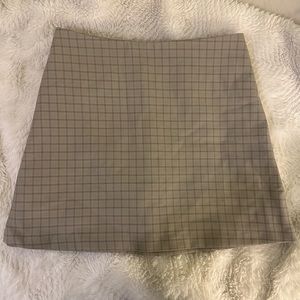 checkered Wilfred mini skirt ★